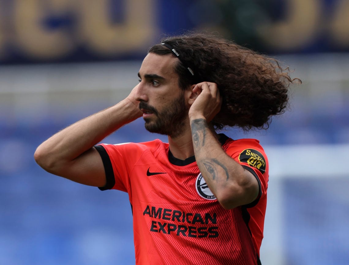 Video: Marc Cucurella reacts live on camera after being told Jorginho has signed for Arsenal 