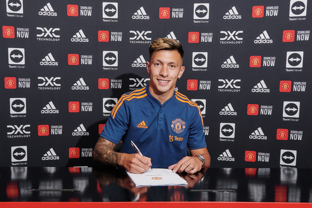 Manchester United Unveil New Signing Lisandro Martinez