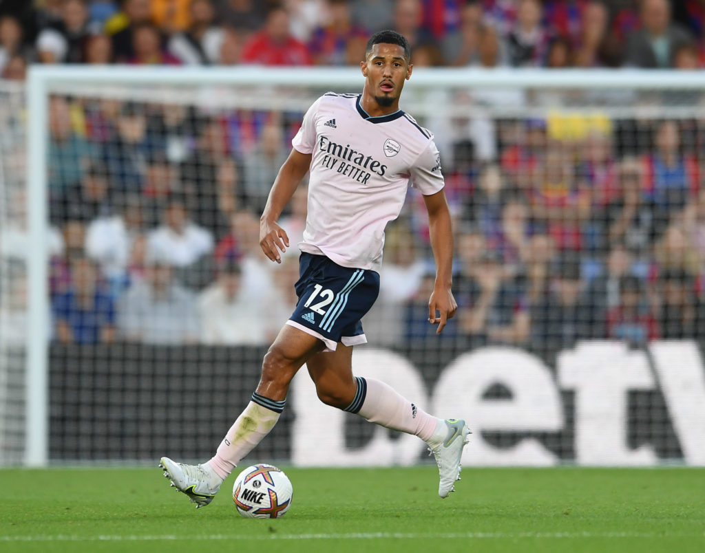 Rio Ferdinand on Saliba
