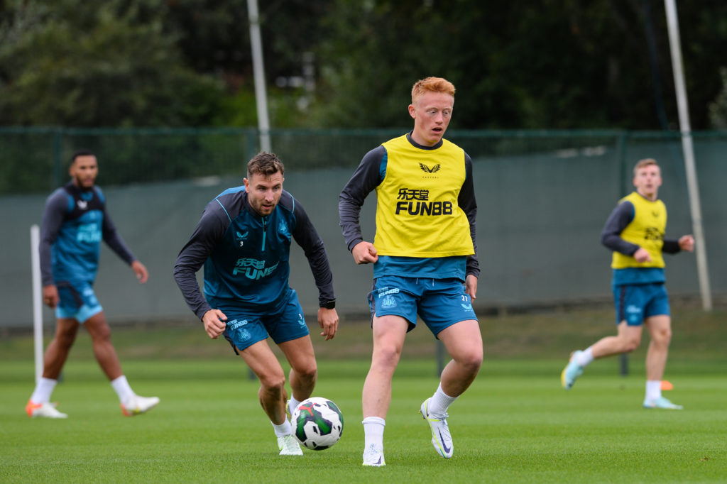Newcastle United Training Session