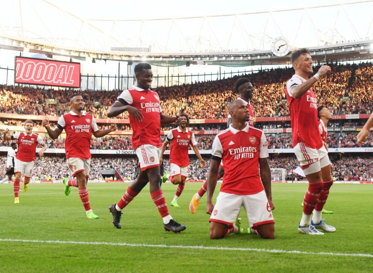 Marquinhos and Jesus laud Gabriel in reaction to his Arsenal goal