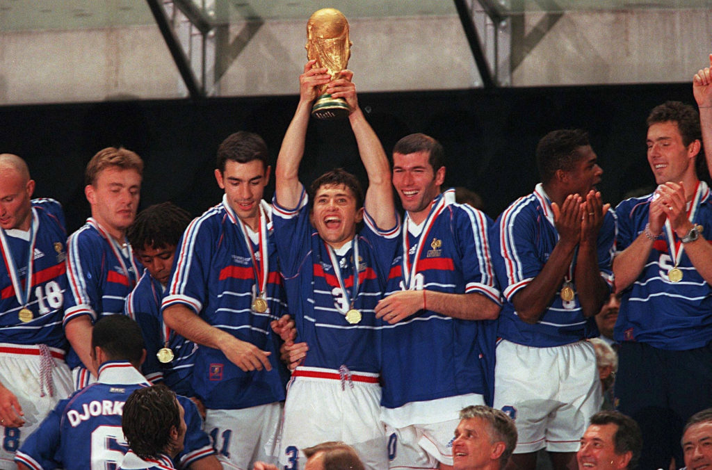 FUSSBALL: WM FRANCE 98 FINALE PARIS, 12.07.98