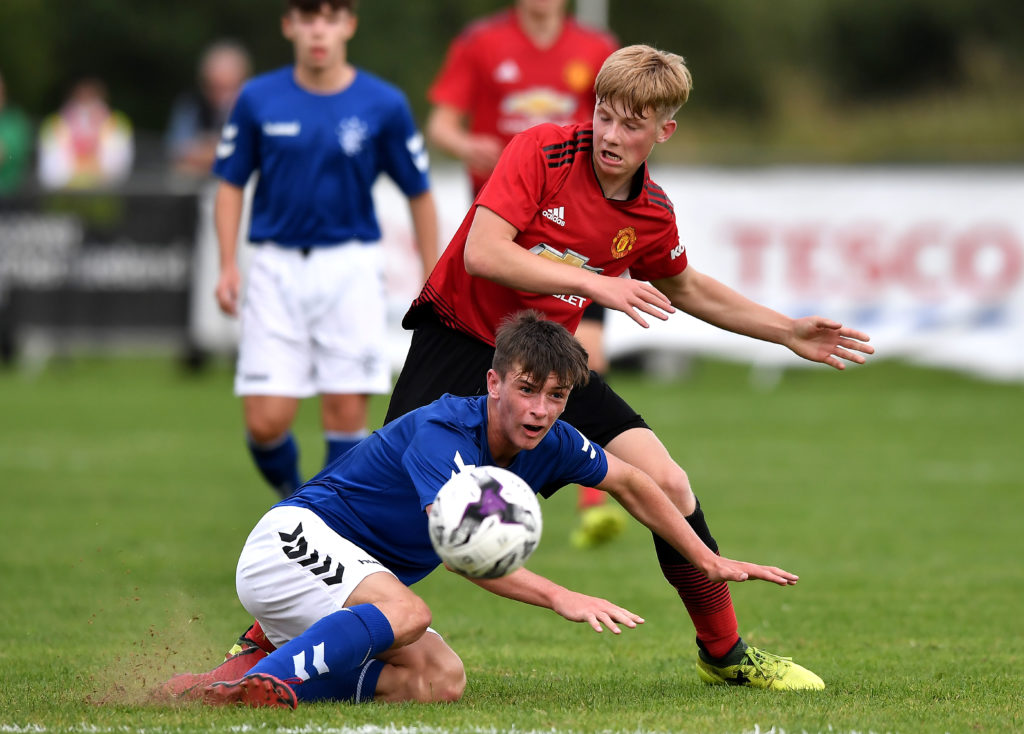Manchester United v Rangers - Super Cup NI Junior