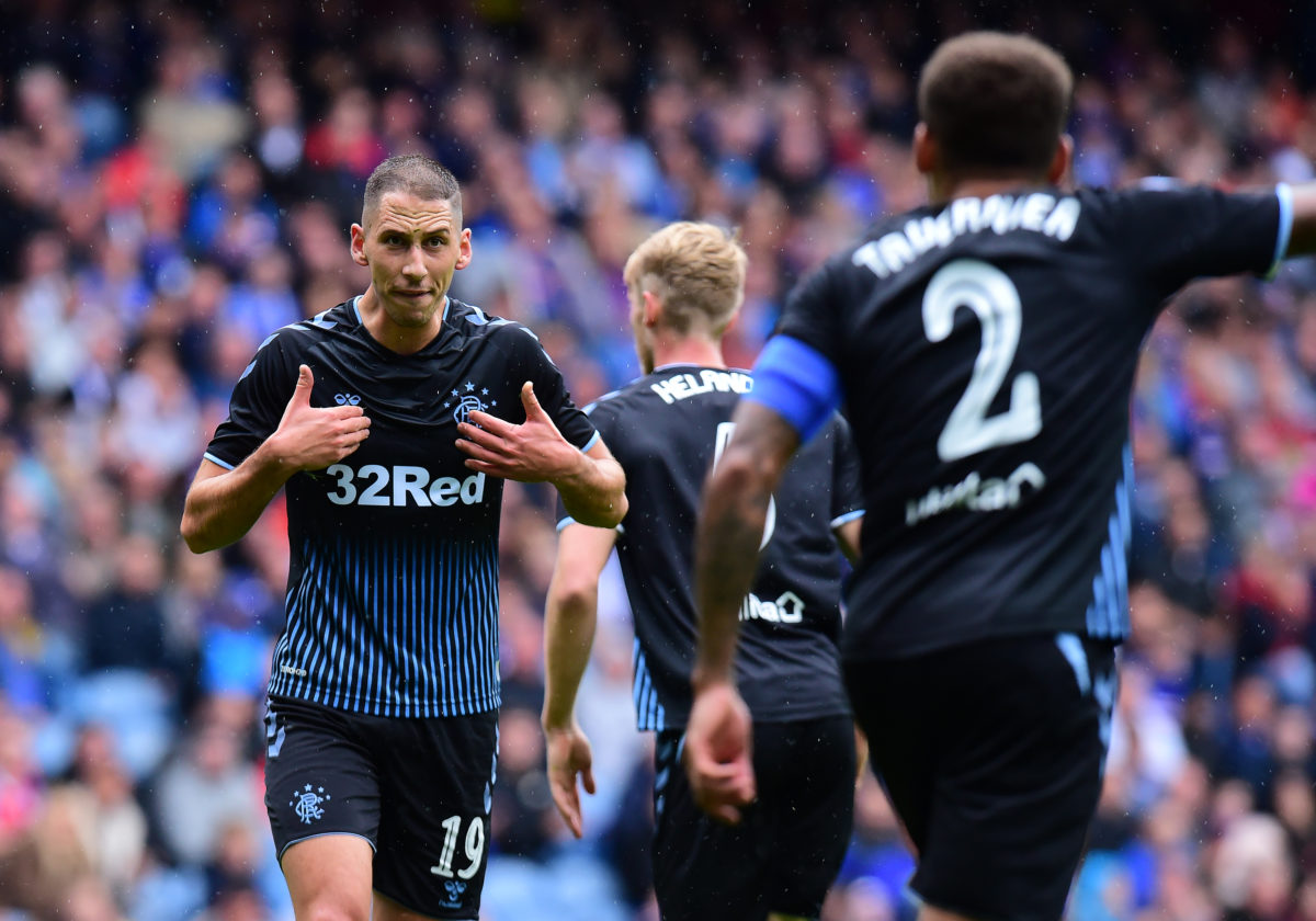 Nikola Katic jokes he's expecting Rangers to try and re-sign him