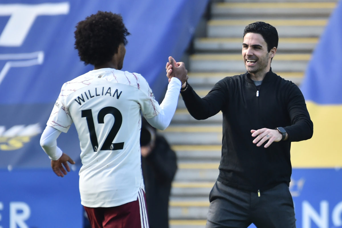 ‘On my last day’: Willian now shares what he said to Mikel Arteta right before leaving Arsenal