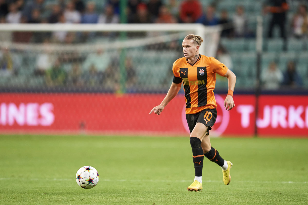 Report: Newcastle considering making £50m bid for Mykhaylo Mudryk