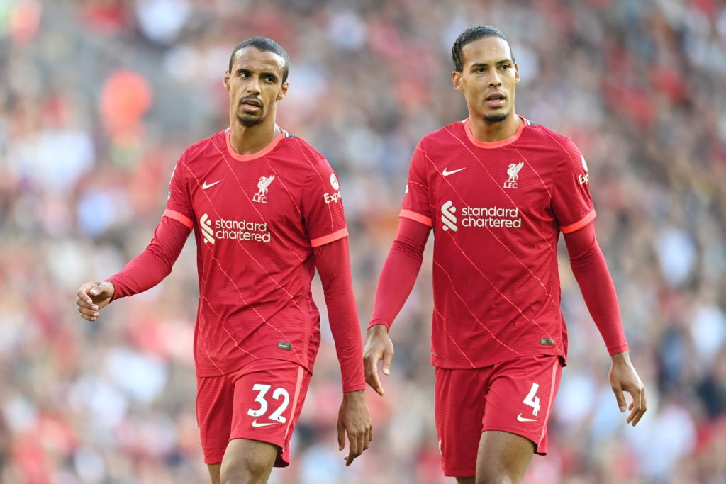 Virgil van Dijk Joel Matip injury Liverpool