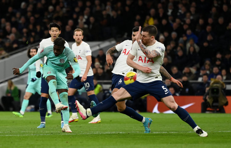 'He's a bit different': Paratici says player who's never scored for Spurs is actually really good at shooting