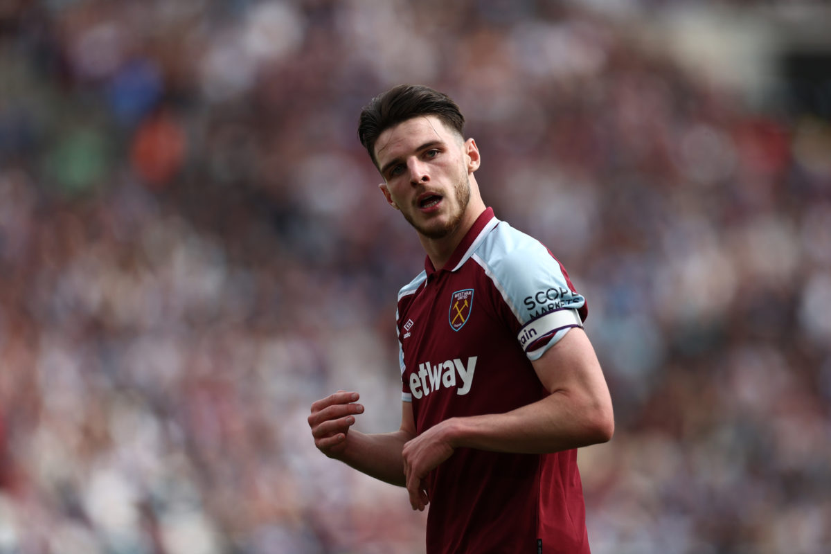 Declan Rice could become a target for Liverpool if they can't sign Bellingham next year - journalist
