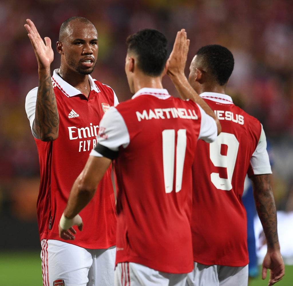 Arsenal Gabriel trio