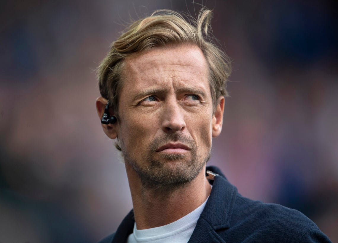 Peter Crouch reacts as Premier League cancel Tottenham and Liverpool fixtures