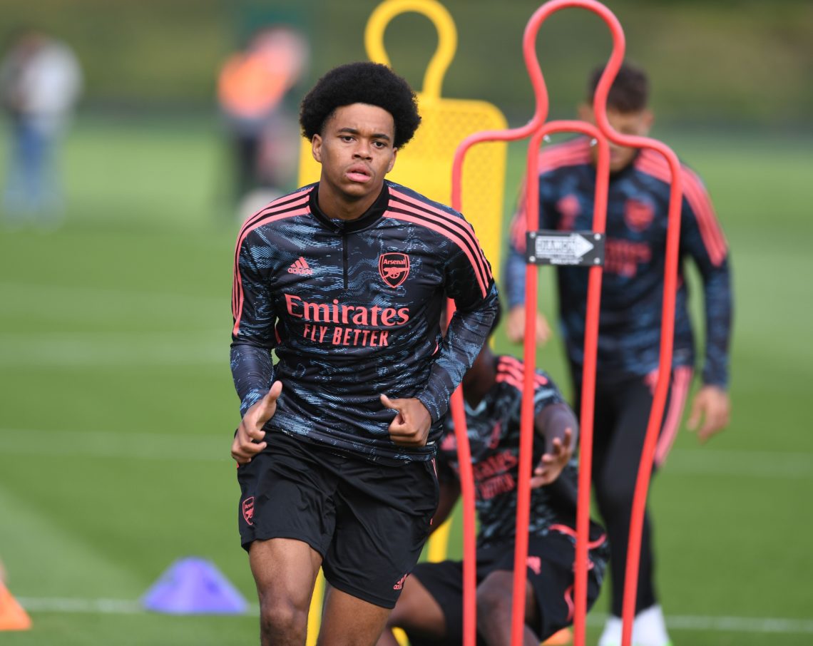 Photo: Arteta calls up Arsenal prodigy who's 'among the best in the country' to training pre-Zurich