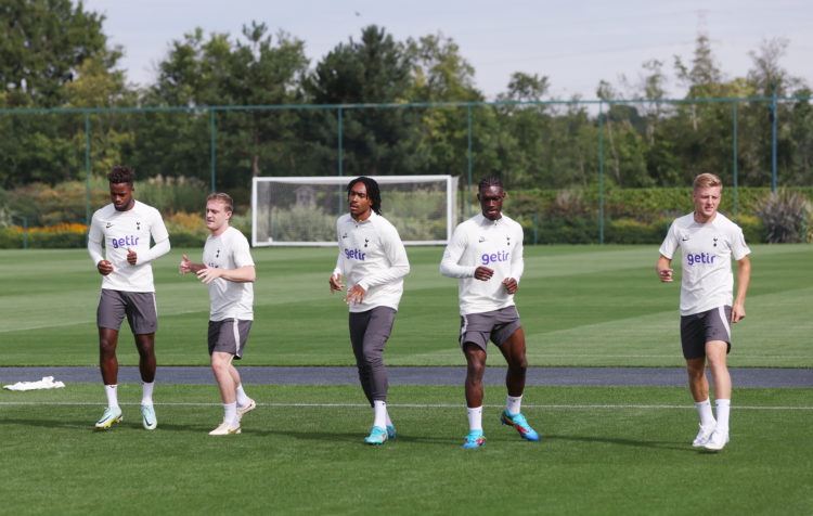 Two Tottenham players punished in-front of whole squad in training ahead of Champions League clash after losing passing exercise