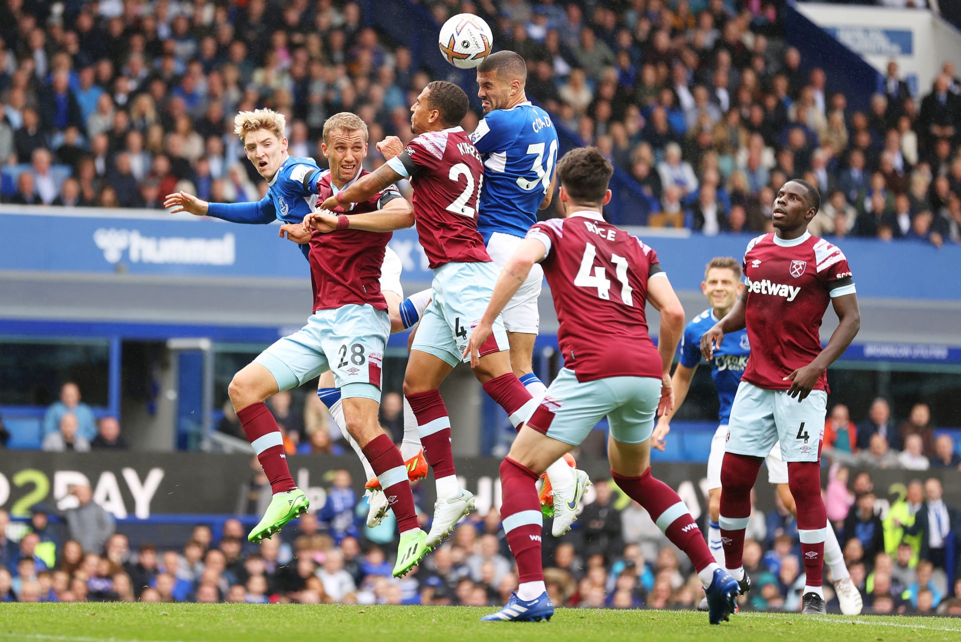 Coady says he's experienced something he's never felt before at Everton