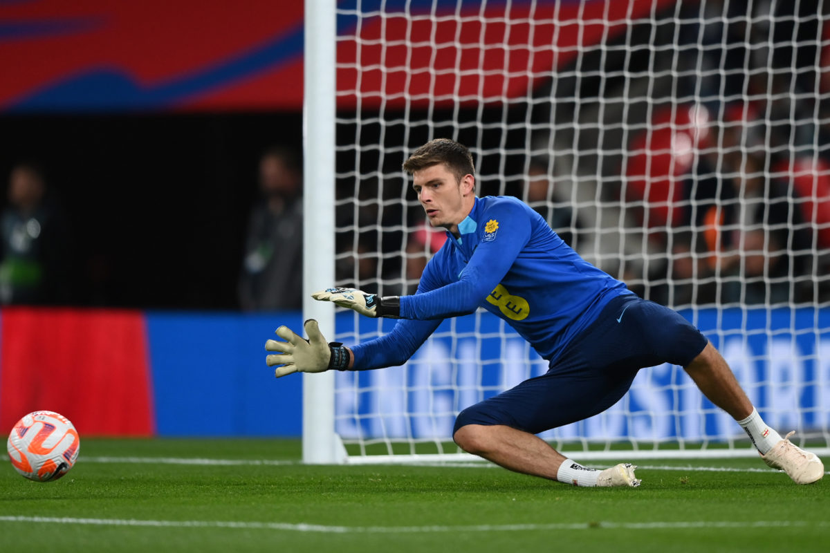 Chris Sutton critical of Nick Pope's kicking during England clash