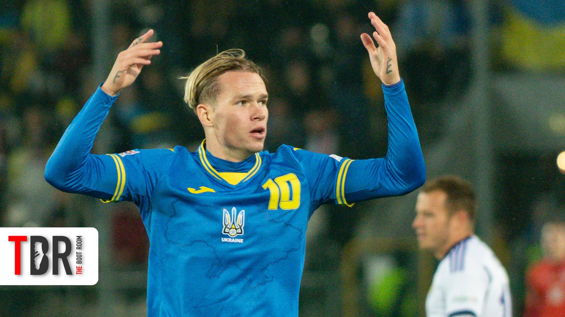 Mykhaylo Mudryk of Ukraine