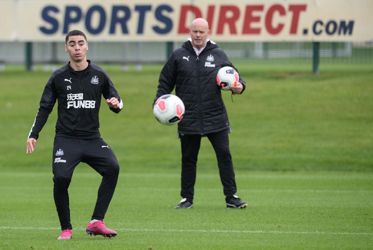 Report: Newcastle coaches have decided to work on the very basics with £21m player in training
