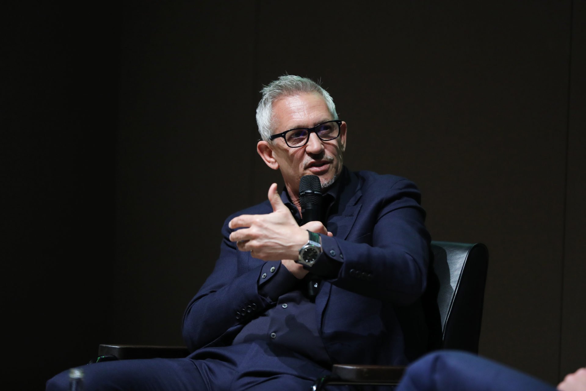 An Evening with Gary Lineker, In Conversation With Tim Marlow OBE, At The Design Museum In Partnership With The Wick