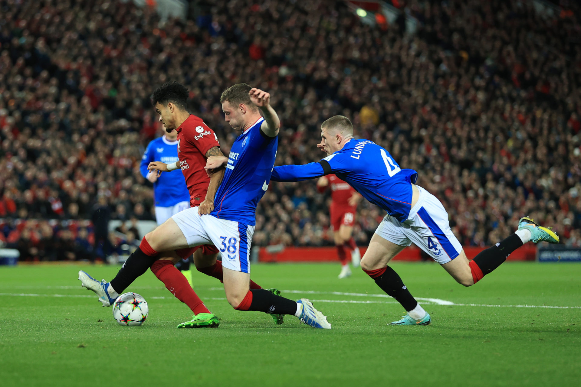 Liverpool FC v Rangers FC: Group A - UEFA Champions League