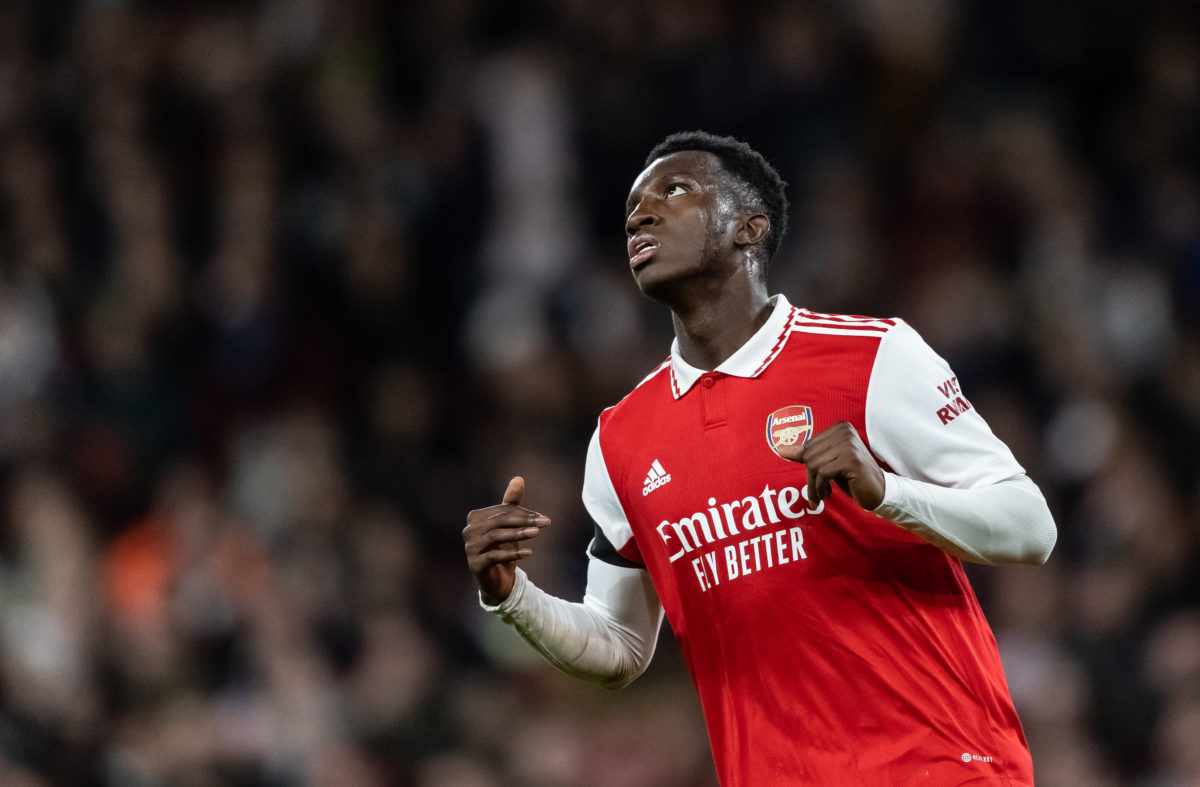 Why Eddie Nketiah Infuriated Arsenal Coaching Staff Against PSV