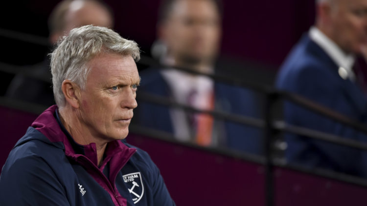 'We're disappointed': Moyes says West Ham player injured his hamstring while running last night