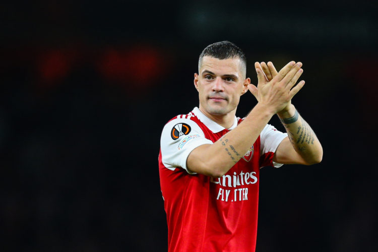 BT presenter says Keown was not entirely happy with Granit Xhaka