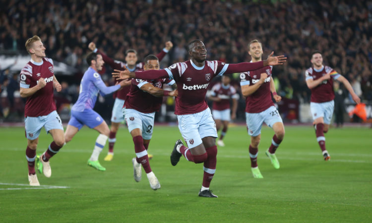 Said Benrahma and Gianluca Scamacca both left very impressed by 27-year-old West Ham player's display last night