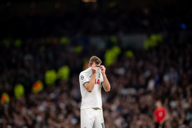 Report: What Harry Kane did straight after Eric Dier missed sitter against Sporting last night