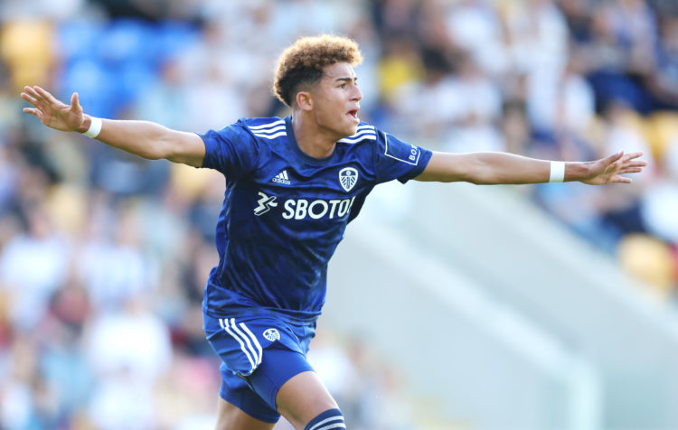 'Training like a warrior': Leeds coach wowed by 18-year-old January signing who's a real 'threat'