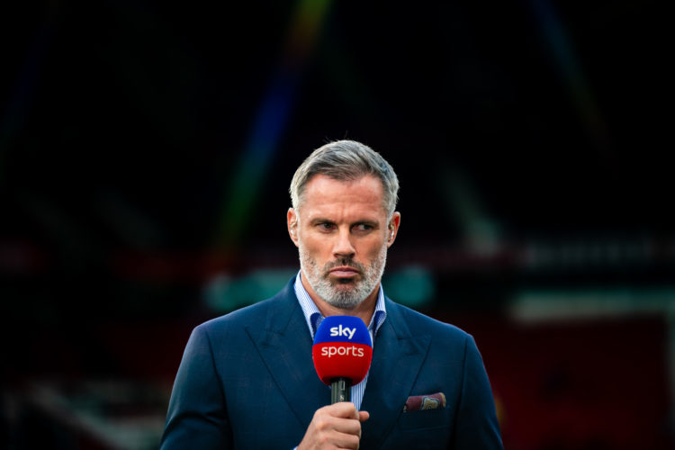 'Something you see on a cartoon': Carragher has just slammed two Liverpool players live on MNF