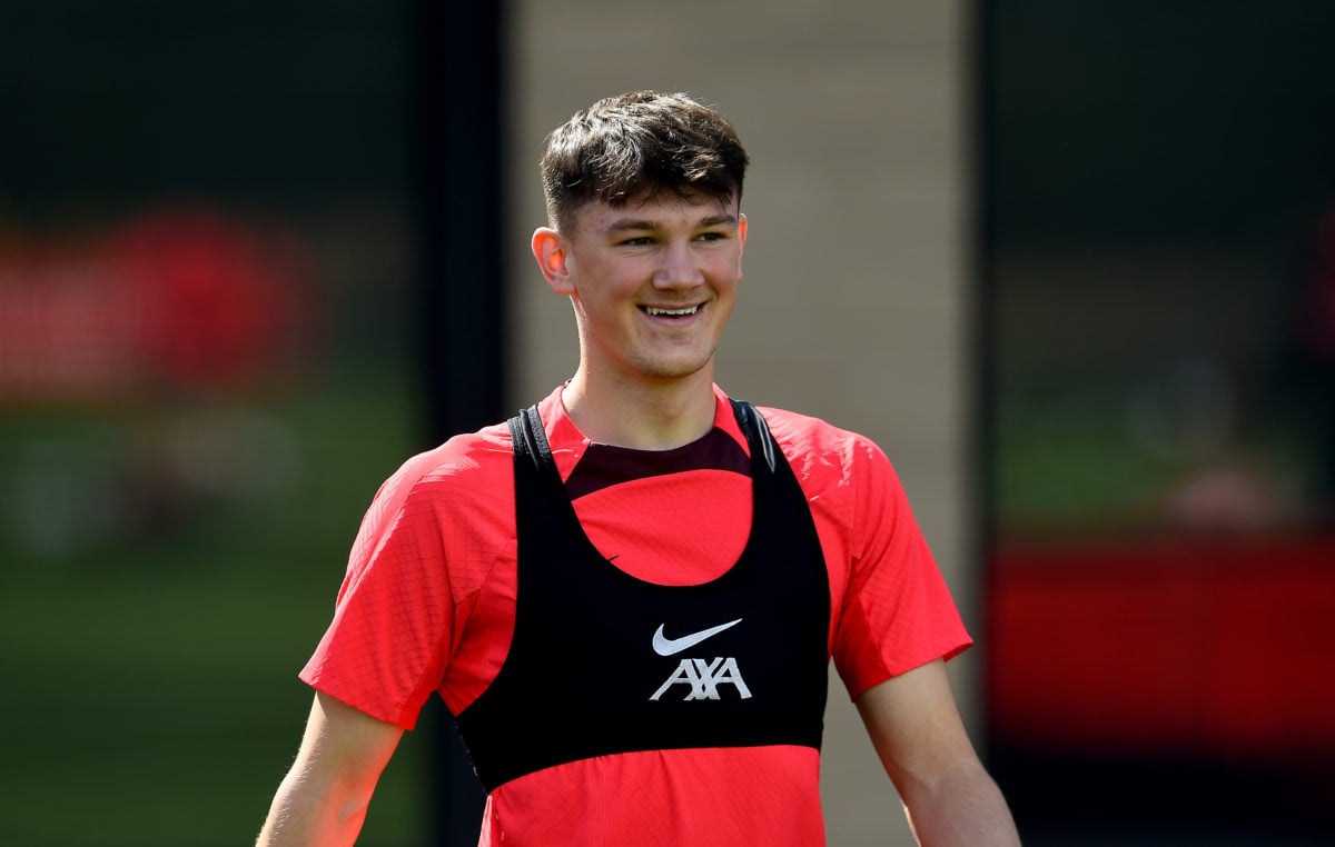 'Very good stuff': Kostas Tsimikas says he's been really impressed by Liverpool's £6.5m player in training