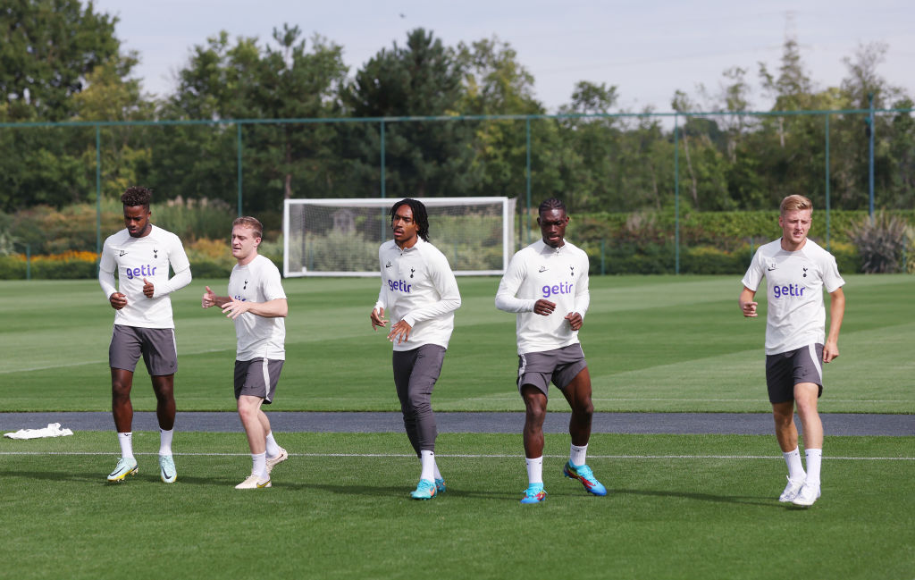 Tottenham Hotspur Training Session And Press Conference