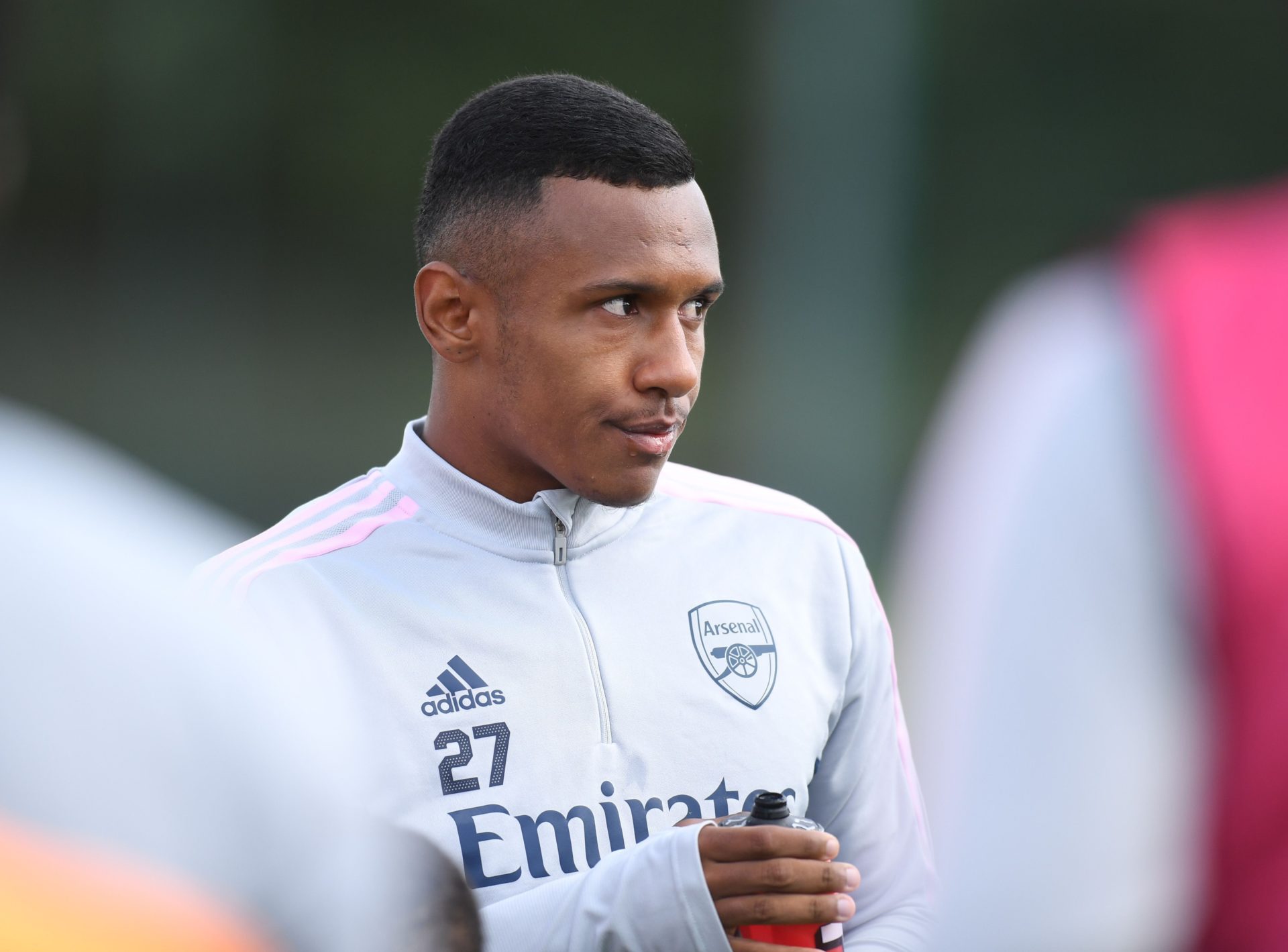  Really Talented Eddie Nketiah Lauds Arsenal Teammate Marquinhos