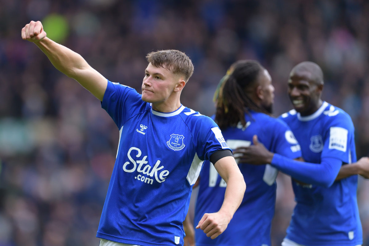 ‘Bit of guidance’: James Tarkowski admits he’s been trying to help Everton youngster who’s been ‘unbelievable’ this season