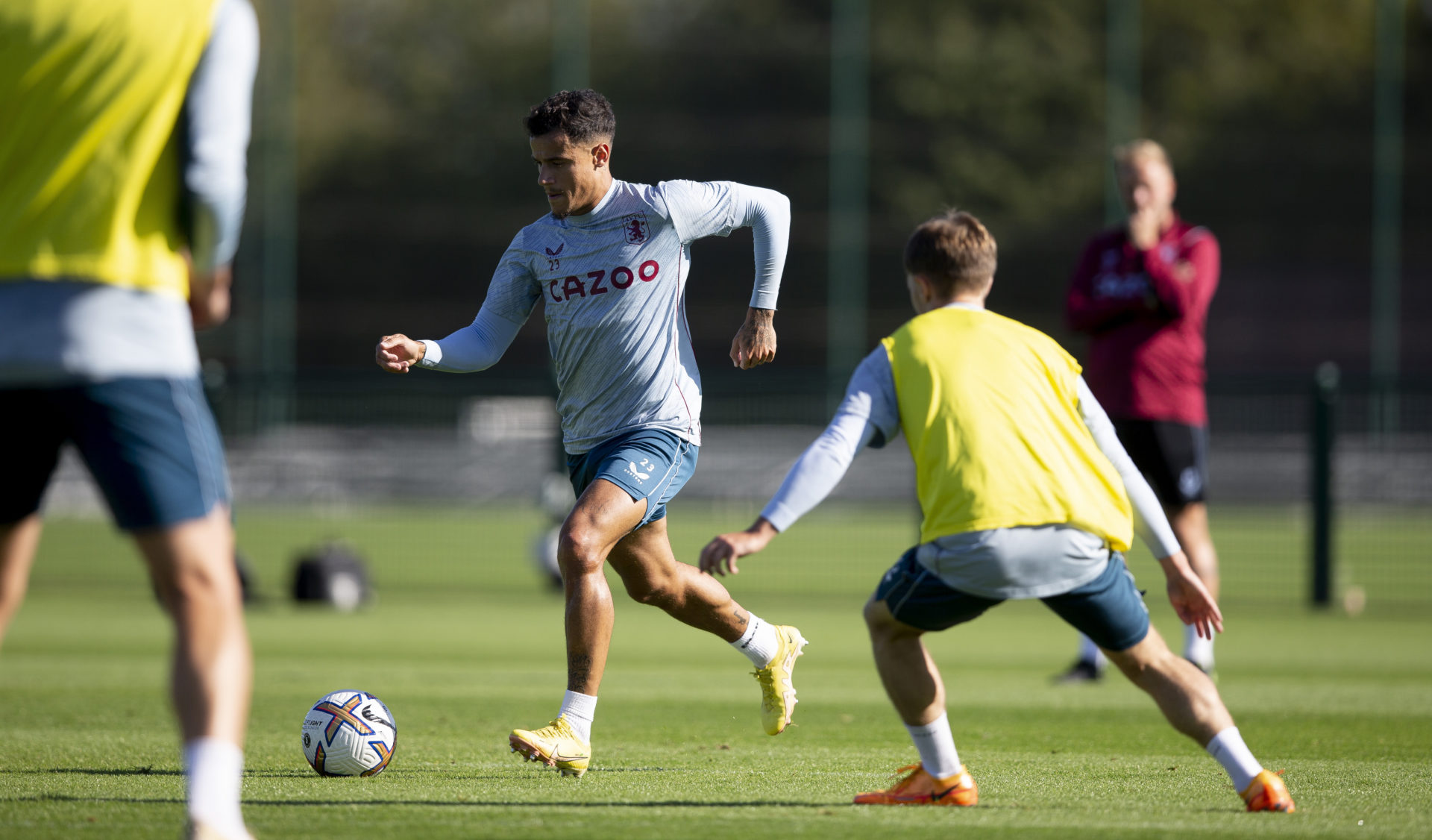 Aston Villa Training Session