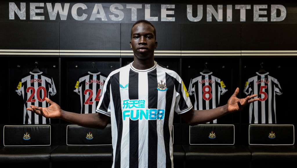 Newcastle United Unveil New Signing Garang Kuol