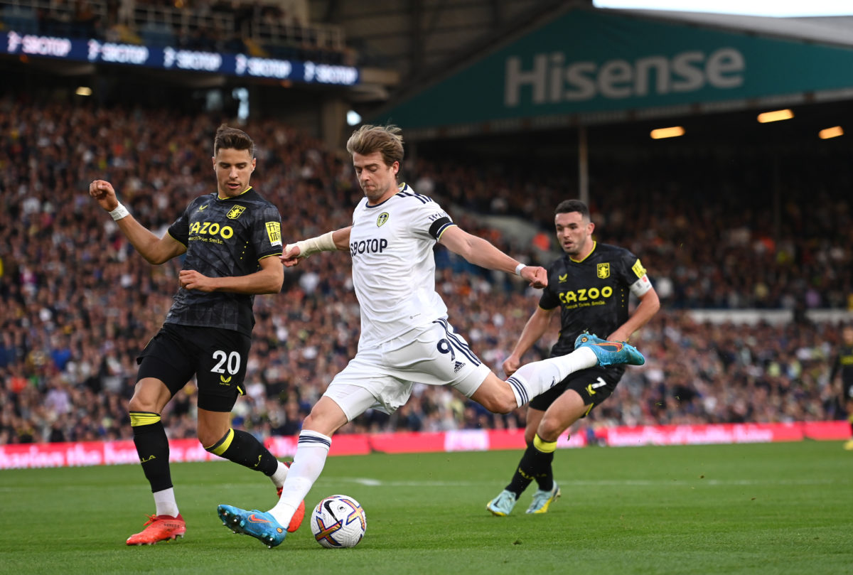 Video: Patrick Bamford scores overhead kick in Leeds training pre-Palace