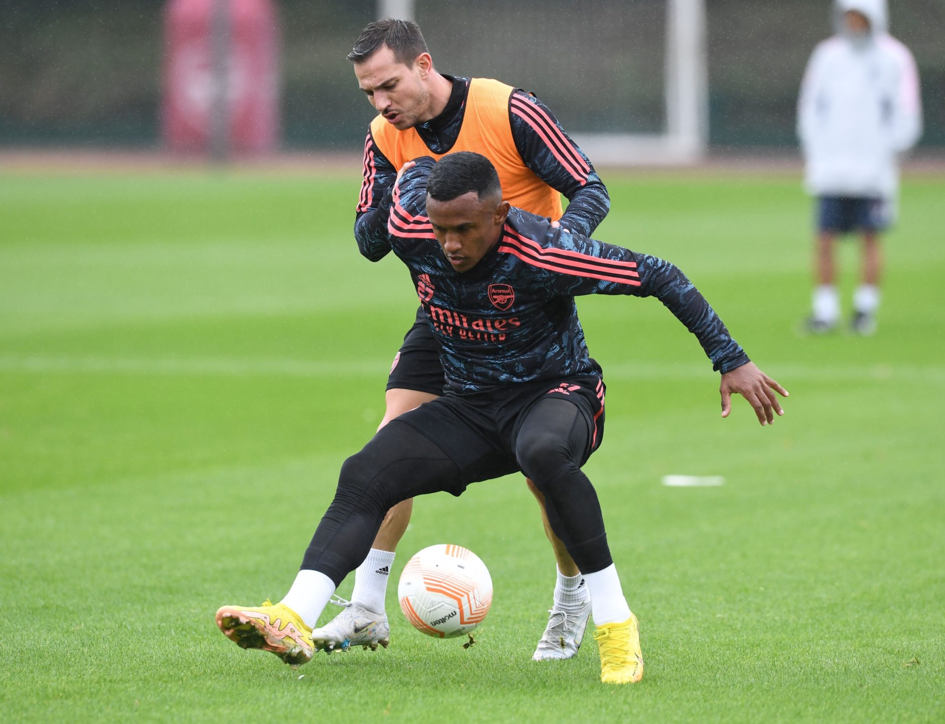  Really Talented Eddie Nketiah Lauds Arsenal Teammate Marquinhos