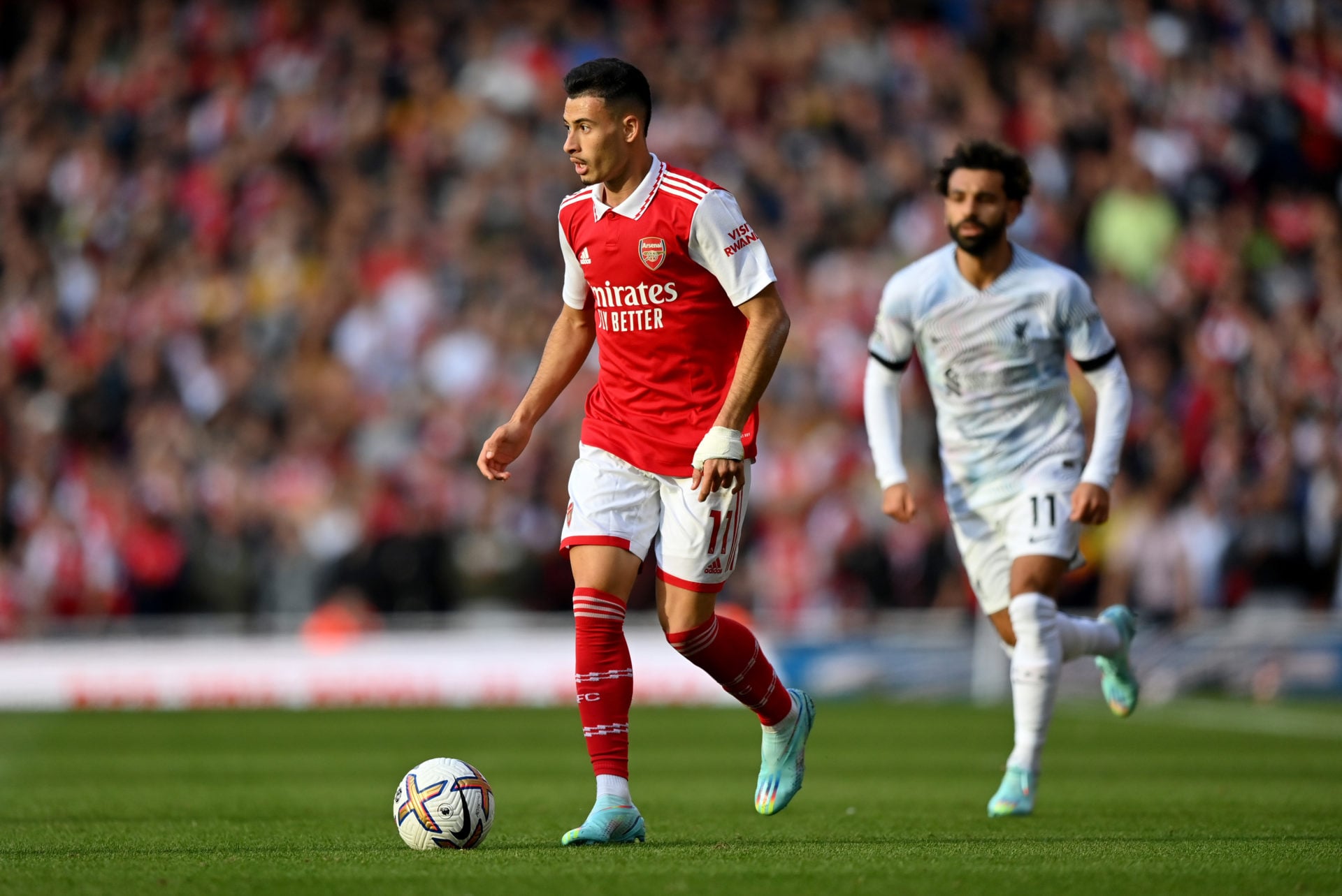Martinelli faster than Luis Diaz