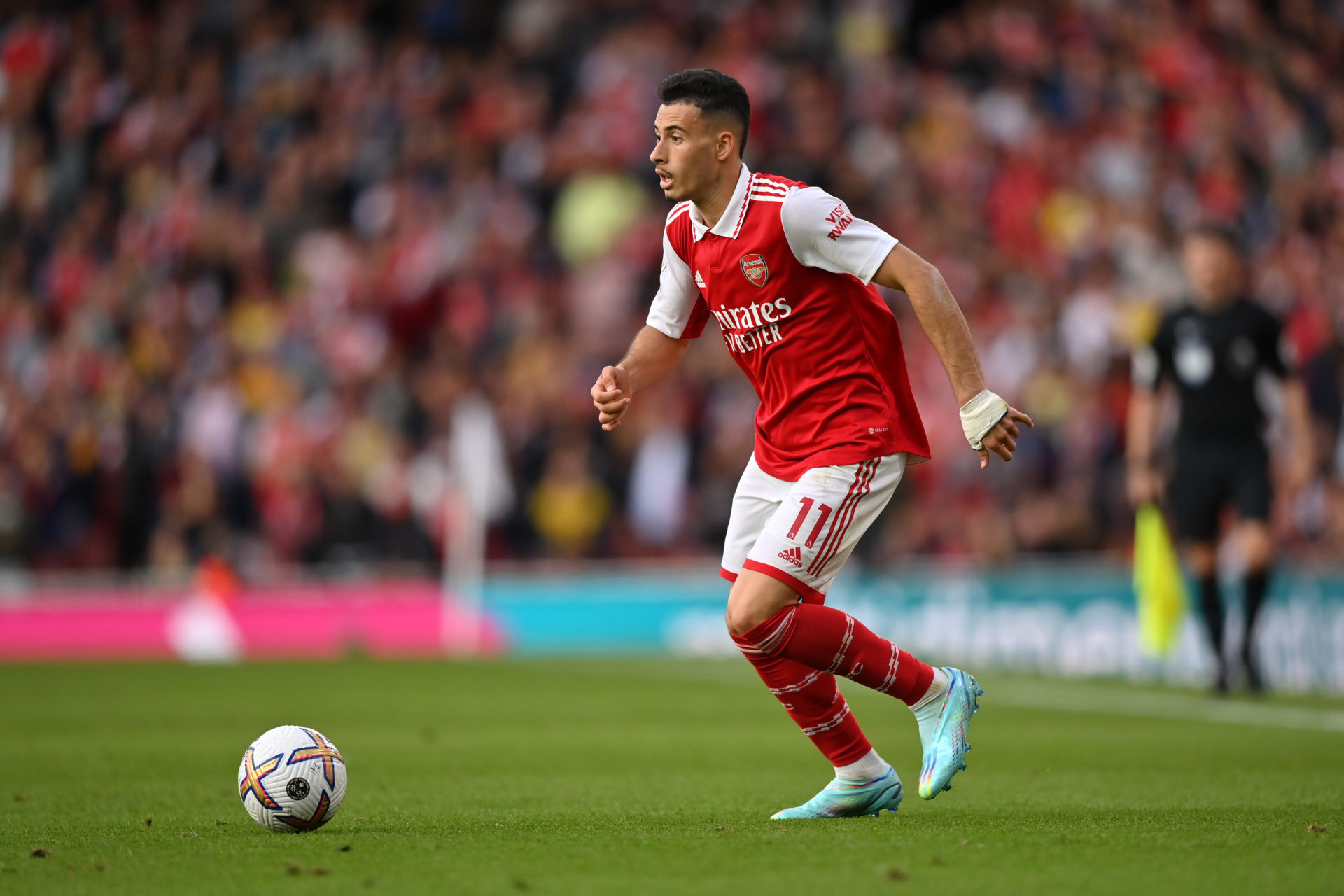 Martinelli faster than Luis Diaz