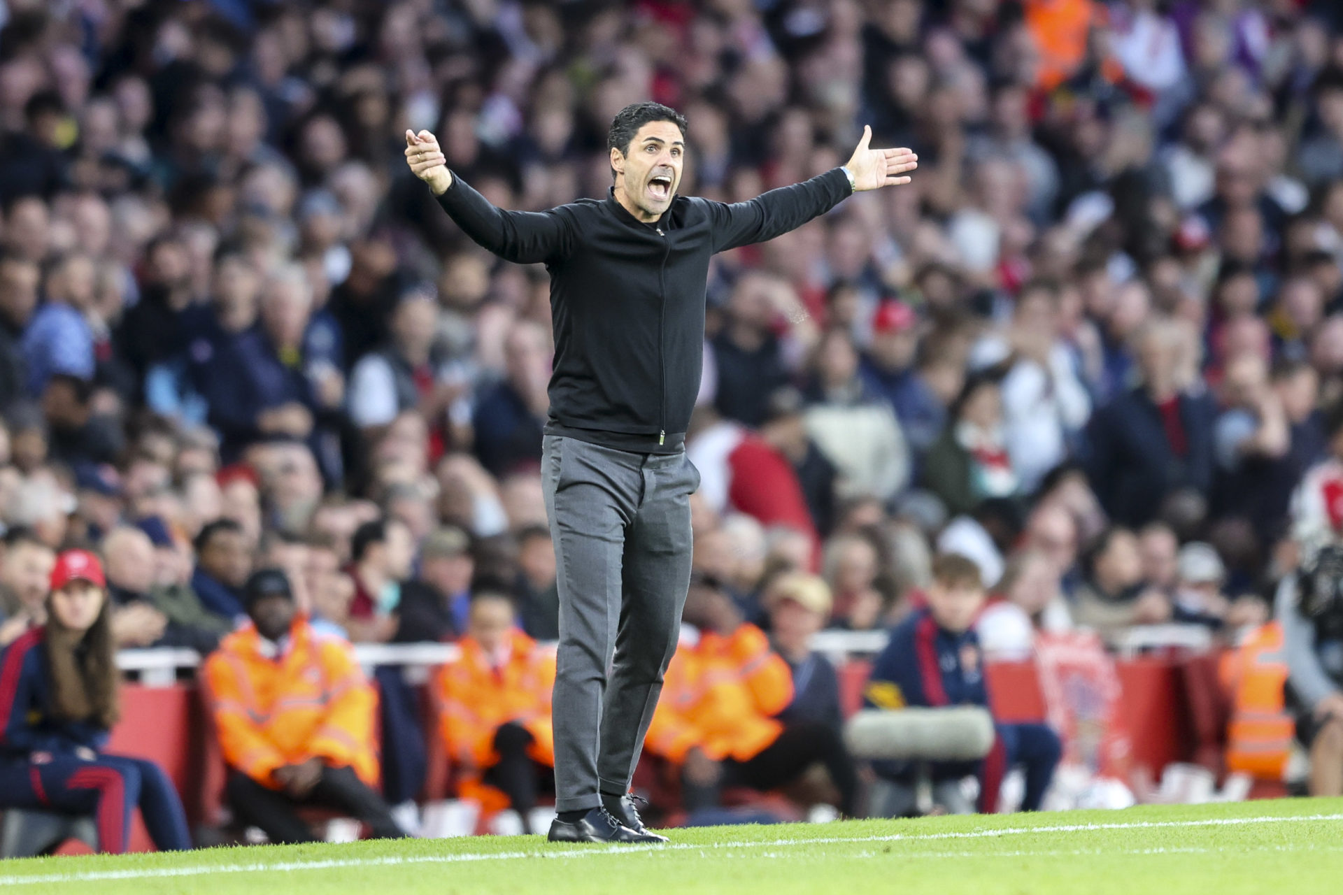 Arteta angry with Saliba