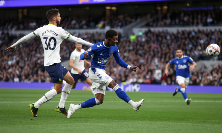 'Absolutely brilliant': Sky pundit wowed by £44k-a-week Everton player in first-half v Spurs