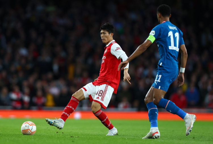 Takehiro Tomiyasu praised by Martin Keown during Arsenal clash