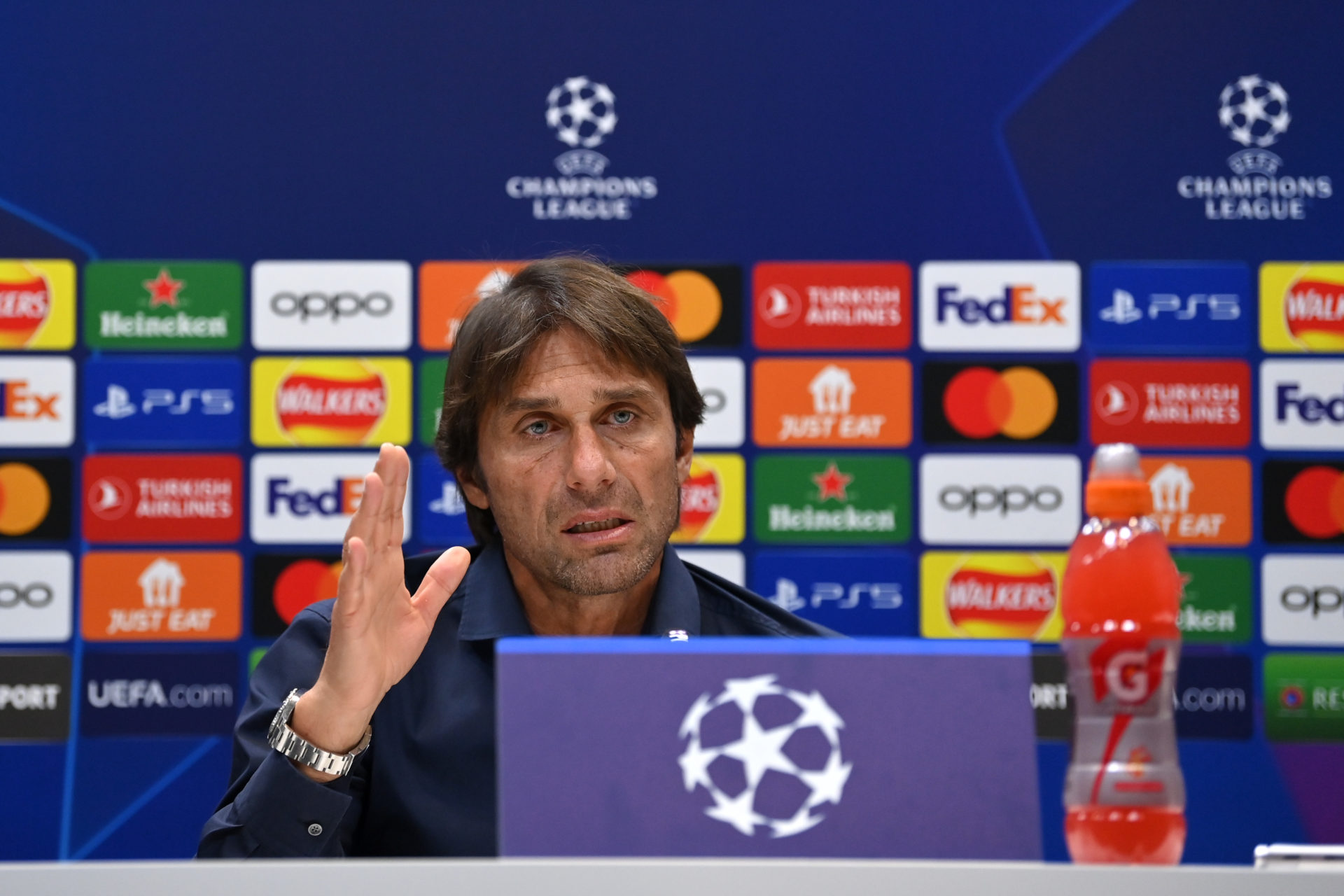 Tottenham Hotspur Training and Press Conference