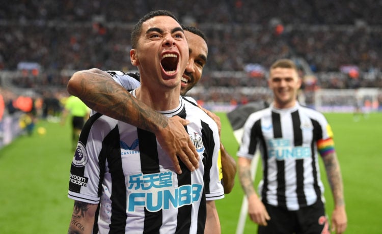 ‘Unbelievable’: Bruno Guimaraes and Sven Botman were seriously impressed with 28-year-old Newcastle man yesterday