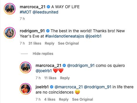 Rodrigo was impressed with Roca