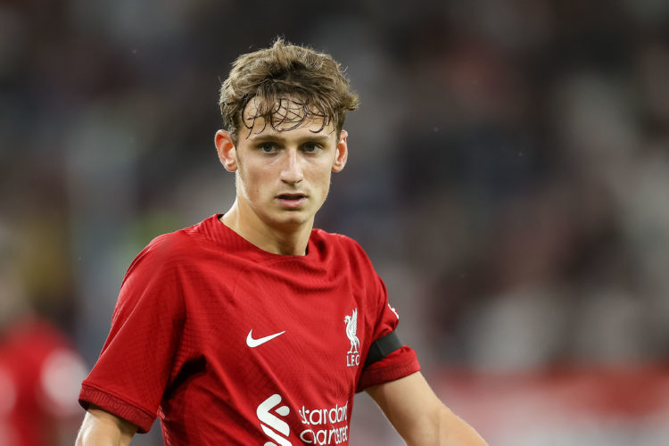 Tyler Morton says 'unreal' Liverpool player does the impossible in training