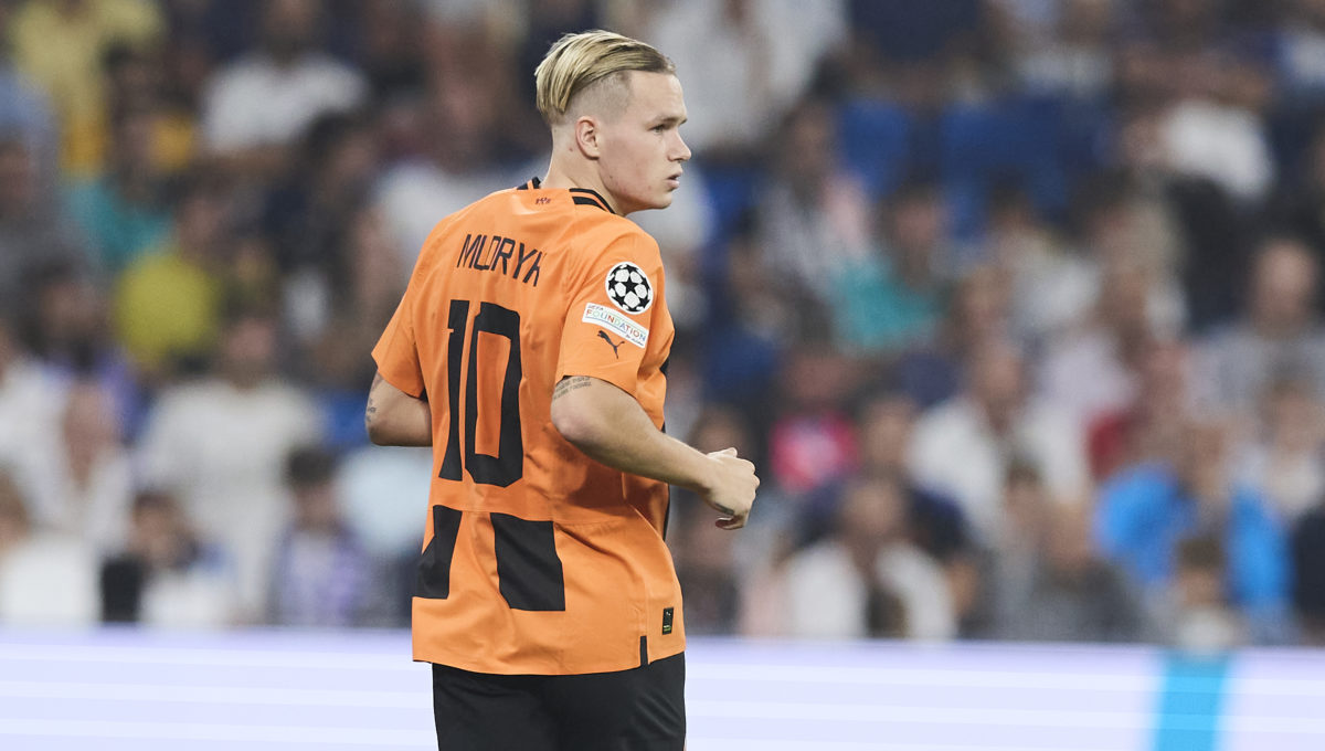 Arsenal target Mykhaylo Mudryk is the fastest player in the Champions League this season