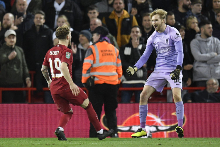 'He's top level': Nat Phillips says 23-year-old Liverpool player who barely ever starts is amazing in training