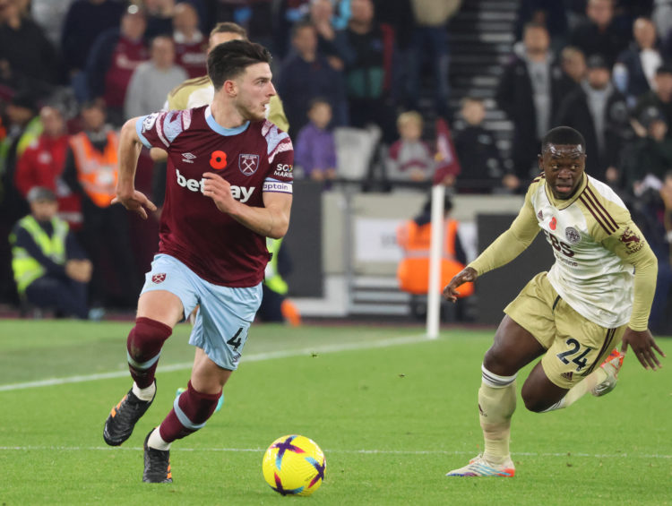 ‘Carrying the team’: David Moyes says 23-year-old West Ham man was the best player on the pitch yesterday